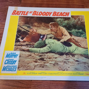 Battle At Bloody Beach - Military/Aviation Lobby Cards