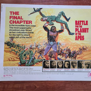 Battle For The Planet Of The Apes - Half Sheets