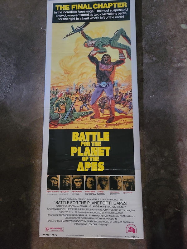 Battle of The Planet Of The Apes - Inserts