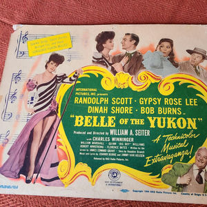 Belle Of The Yukon - Western Lobby Cards