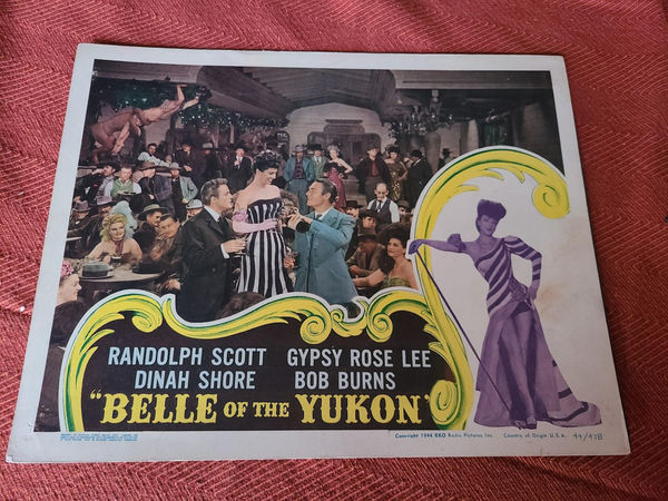 Belle Of The Yukon - Western Lobby Cards