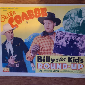 Billy The Kid's Round-Up - Western Lobby Cards