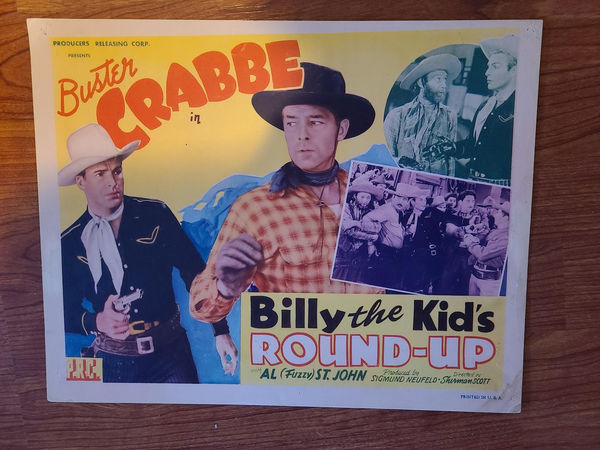 Billy The Kid's Round-Up - Western Lobby Cards