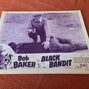 Black Bandit - Western Lobby Cards