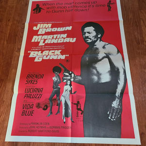 Black Gunn - 1 Sheets/US