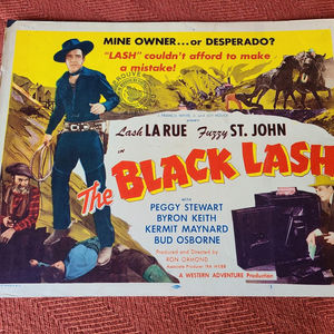 Black Lash - Western Lobby Cards