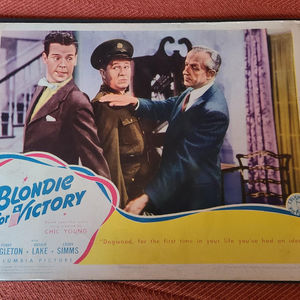 Blondie For Victory - General Lobby Cards