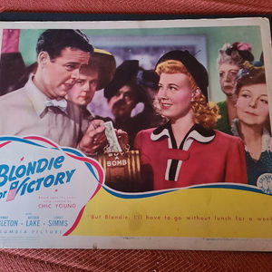 Blondie For Victory - General Lobby Cards