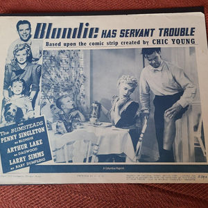 Blondie Has Servant Trouble - General Lobby Cards