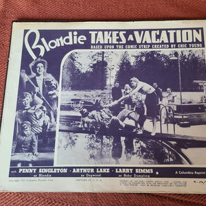 Blondie Takes A Vacation - General Lobby Cards