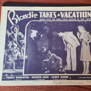 Blondie Takes A Vacation - General Lobby Cards