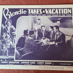 Blondie Takes A Vacation - General Lobby Cards