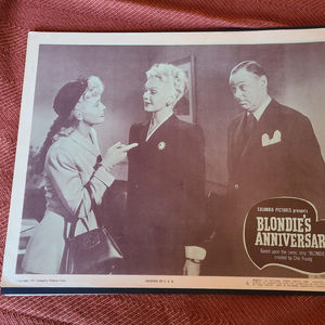 Blondie's Anniversary - General Lobby Cards