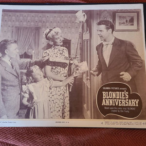 Blondie's Anniversary - General Lobby Cards