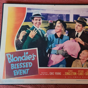 Blondie's Blessed Event - General Lobby Cards