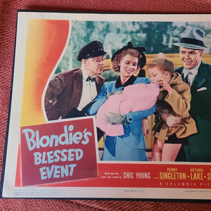 Blondie's Blessed Event - General Lobby Cards