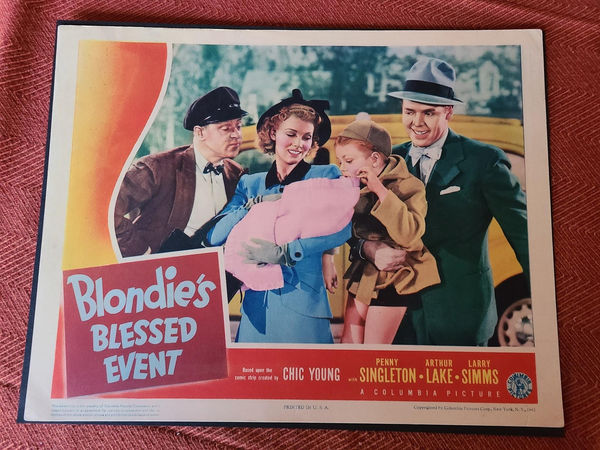 Blondie's Blessed Event - General Lobby Cards