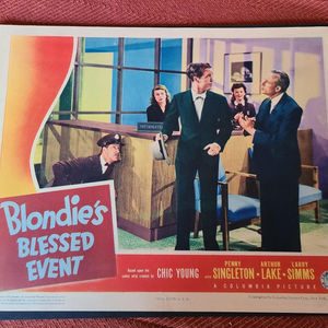 Blondie's Blessed Event - General Lobby Cards