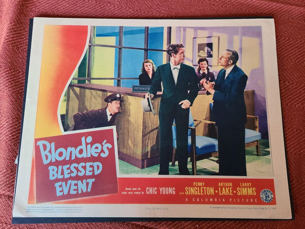 Blondie's Blessed Event - General Lobby Cards