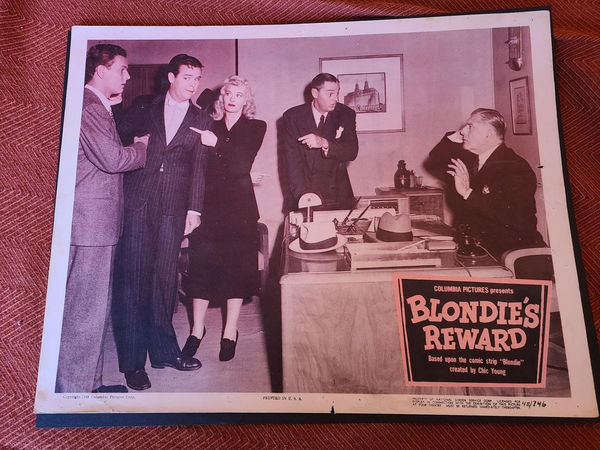 Blondie's Reward - General Lobby Cards