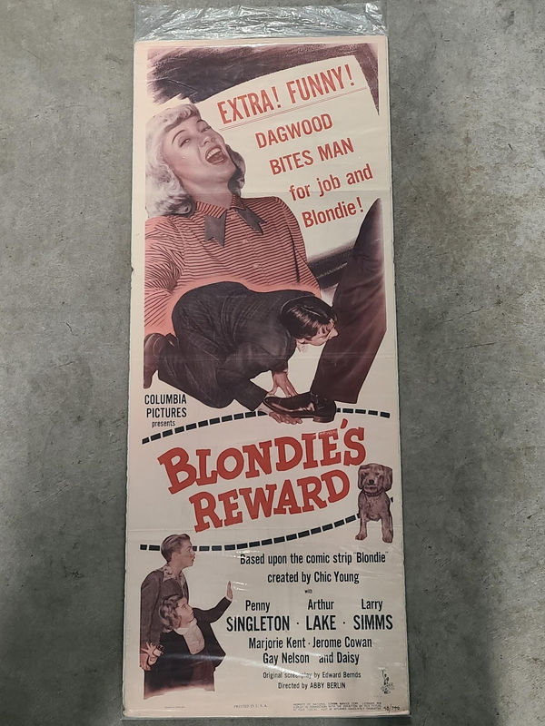 Blondie's Reward - Inserts