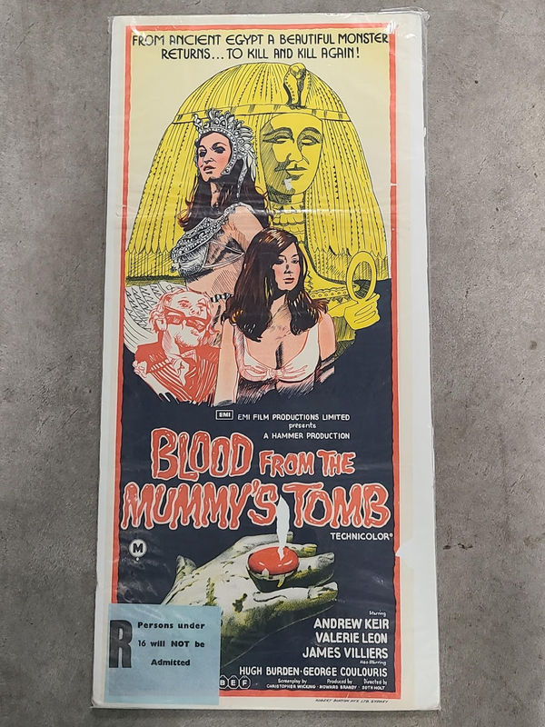 Blood From The Mummy's Tomb - Daybills