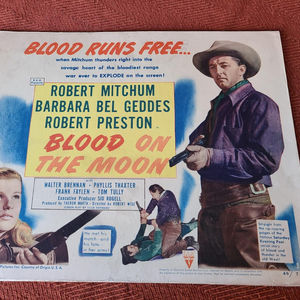 Blood On The Moon - Western Lobby Cards