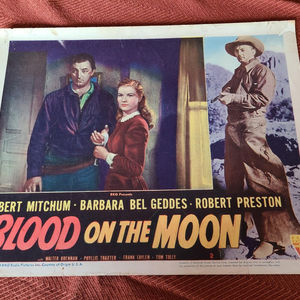 Blood On The Moon - Western Lobby Cards