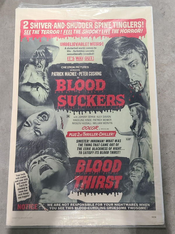 Blood Suckers/Blood Thrist - 1 Sheets/US