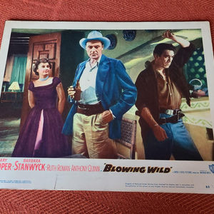 Blowing Wild - Western Lobby Cards