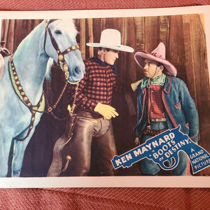 Boots Of Destiny - Western Lobby Cards