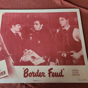 Border Feud - Western Lobby Cards