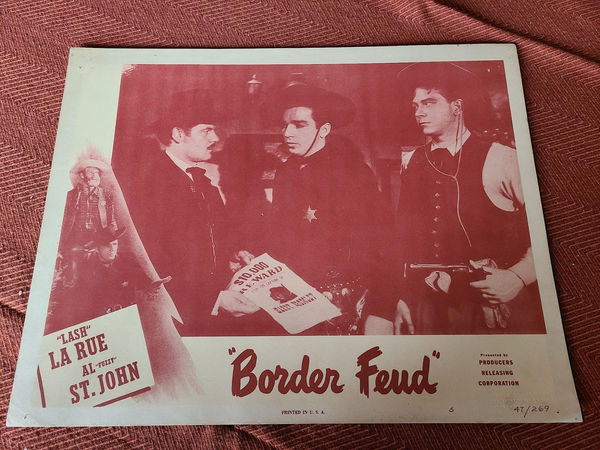 Border Feud - Western Lobby Cards