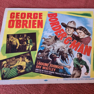 Border G-Man - Western Lobby Cards