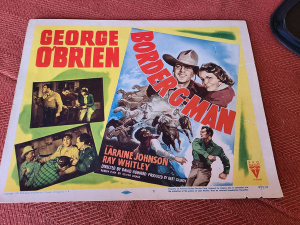 Border G-Man - Western Lobby Cards