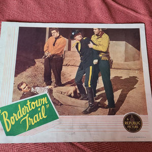 Bordertown Trail - Western Lobby Cards