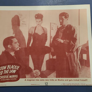 Boston Blackie And The Law - General Lobby Cards