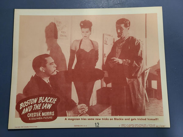 Boston Blackie And The Law - General Lobby Cards