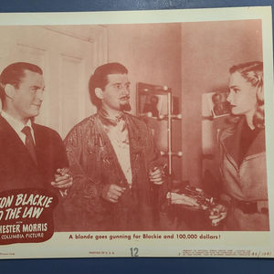 Boston Blackie And The Law - General Lobby Cards