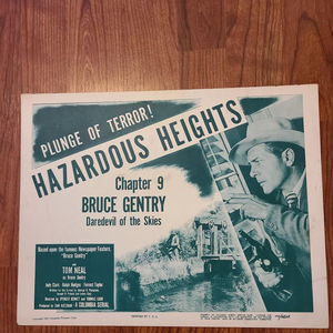 Bruce Gentry - Serial Lobby Cards