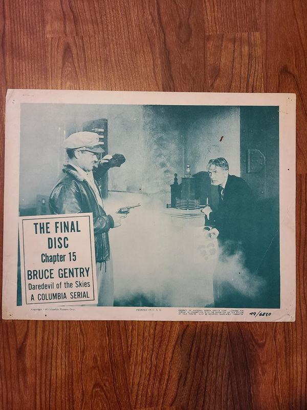 Bruce Gentry - Serial Lobby Cards