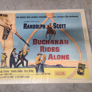 Buchanan Rides Alone - Half Sheets