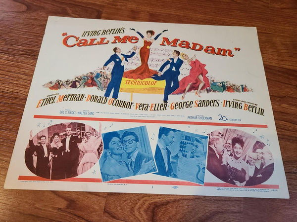 Call Me Madam - Title Cards