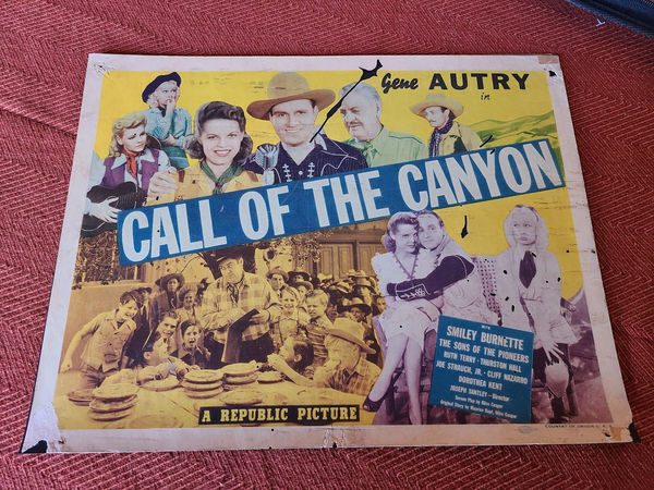 Call Of The Canyon - Western Lobby Cards