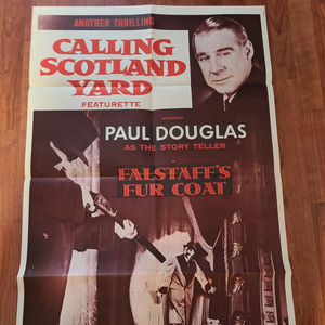 Calling Scotland Yard - 1 Sheets/US