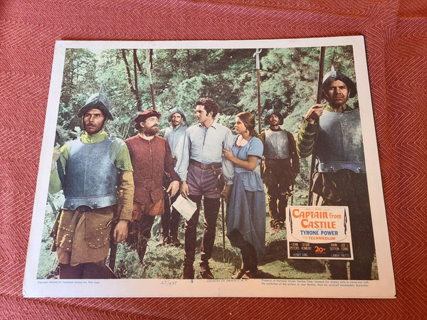 Captain From Castile - General Lobby Cards