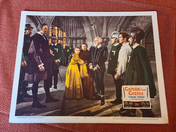 Captain From Castile - General Lobby Cards