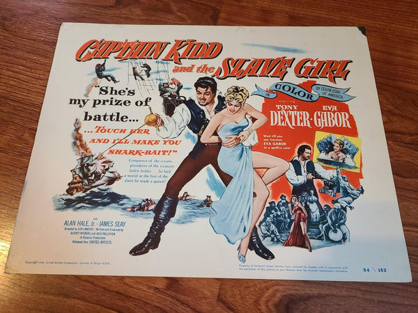 Captain Kidd & the Slave Girl - Title Cards