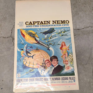 Captain Nemo and The Underwater City - Window Cards