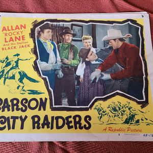 Carson City Raiders - Western Lobby Cards